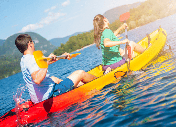 Arizona Couple Kayaking in Mexico